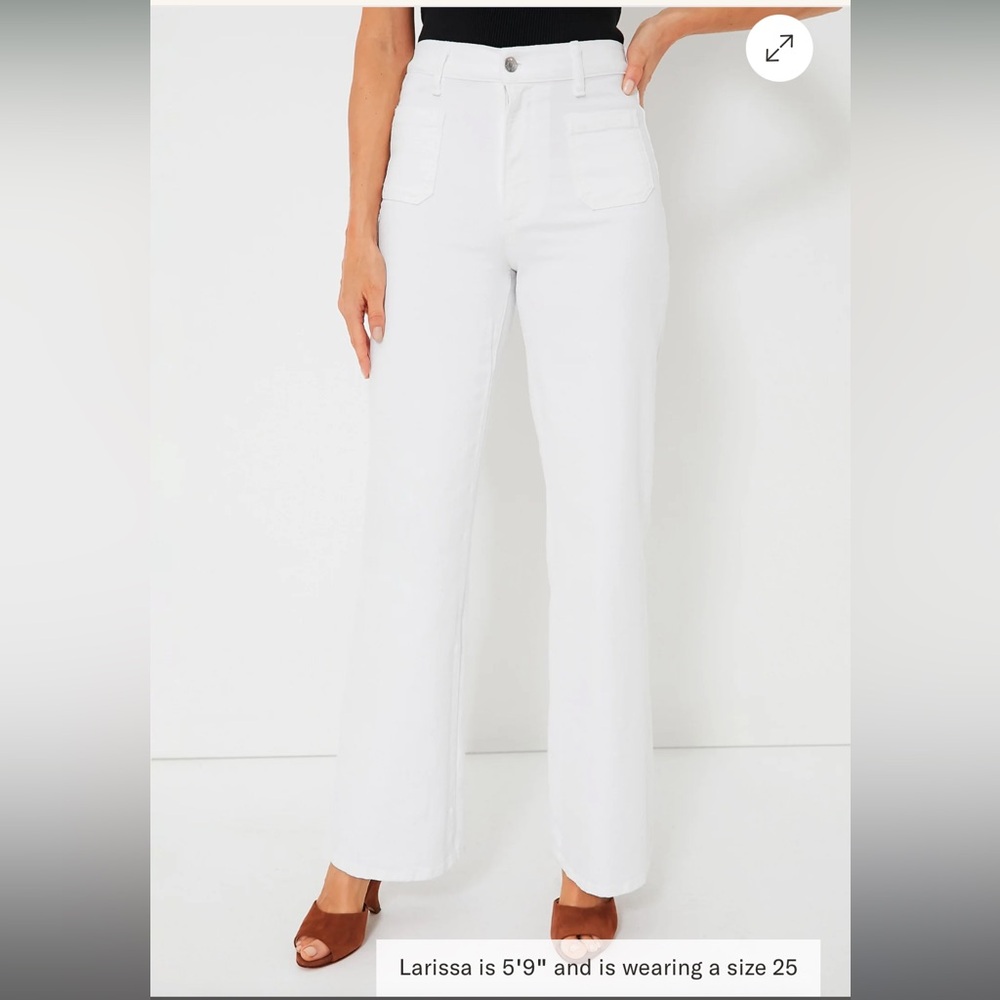 LE JEAN

White Virginia Wideleg